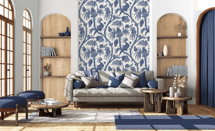 Carl Robinson Silk Street Behang – Luxe Botanisch Bladbehang | The Wall 19
