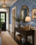 Easy-Walls Blauw Wit Behang - Mediterraan Tegelpatroon - Voorgelijmd Vinylbehang - 52 cm x 10,06 m