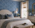 Easy-Walls Blauw Wit Behang - Mediterraan Tegelpatroon - Voorgelijmd Vinylbehang - 52 cm x 10,06 m