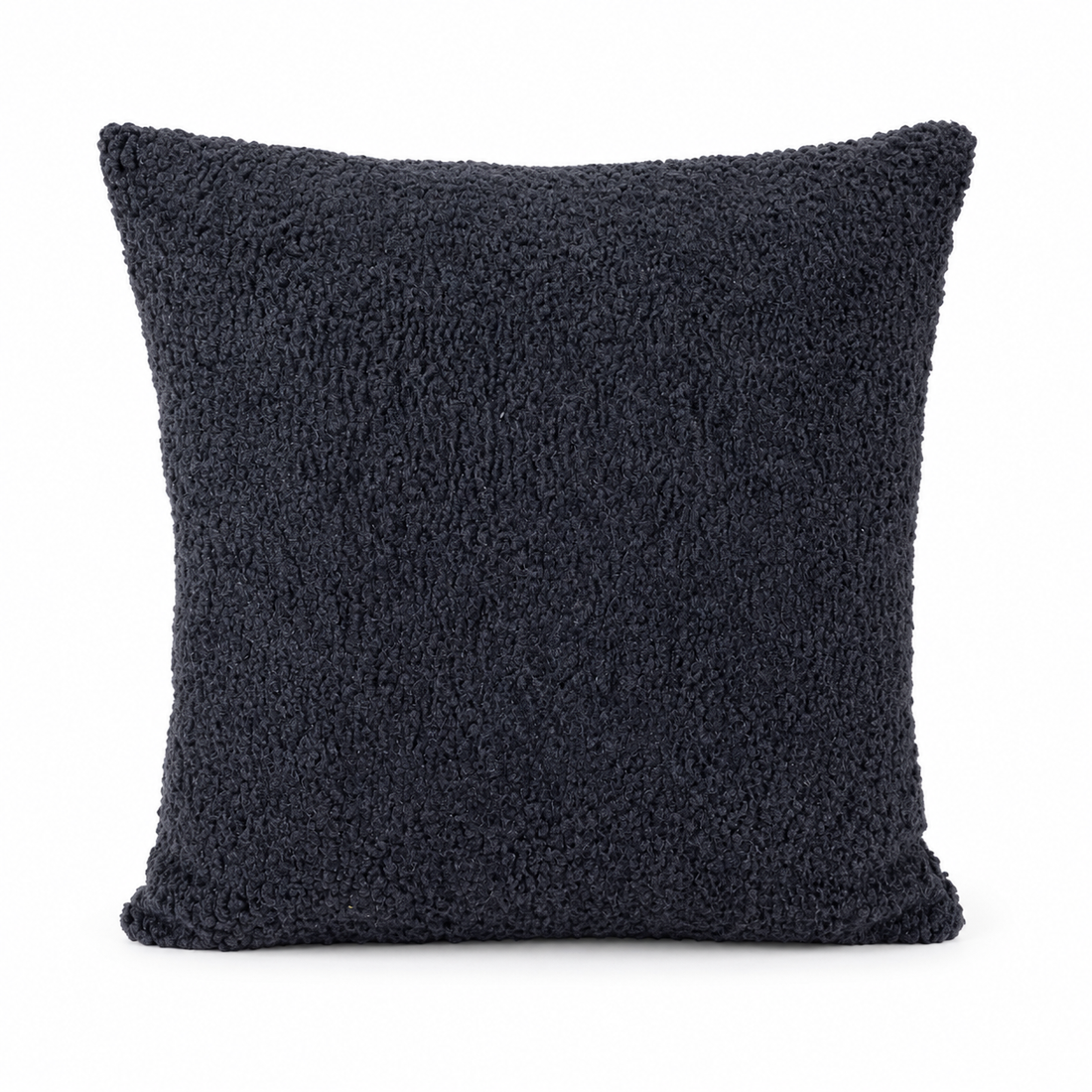 Sierkussen Bouclé Noir – Zwart – 45 × 45 cm – Hotel Chique Woonaccessoire