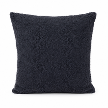 Sierkussen Bouclé Noir – Zwart – 45 × 45 cm – Hotel Chique Woonaccessoire