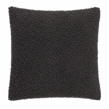 Sierkussen Bouclé Charcoal – Donker Antraciet – 45 × 45 cm – Hotel Chique Woonaccessoire