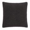 Sierkussen Bouclé Charcoal – Donker Antraciet – 45 × 45 cm – Hotel Chique Woonaccessoire
