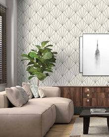 Seabrook Mikkeli 27 Behang – Luxe Geometrisch Vinylbehang | A Lot More Textures
