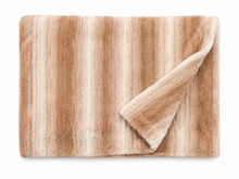Luxe Plaid Peach Stripe 140x170 cm – Zachte Woondeken – Hotel Chique