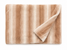 Luxe Plaid Peach Stripe 140x170 cm – Zachte Woondeken – Hotel Chique