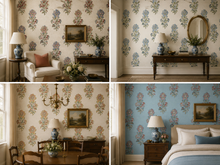 WallQuest Seillans – Luxe Nonwoven Behang met Damask & Scroll Dessin