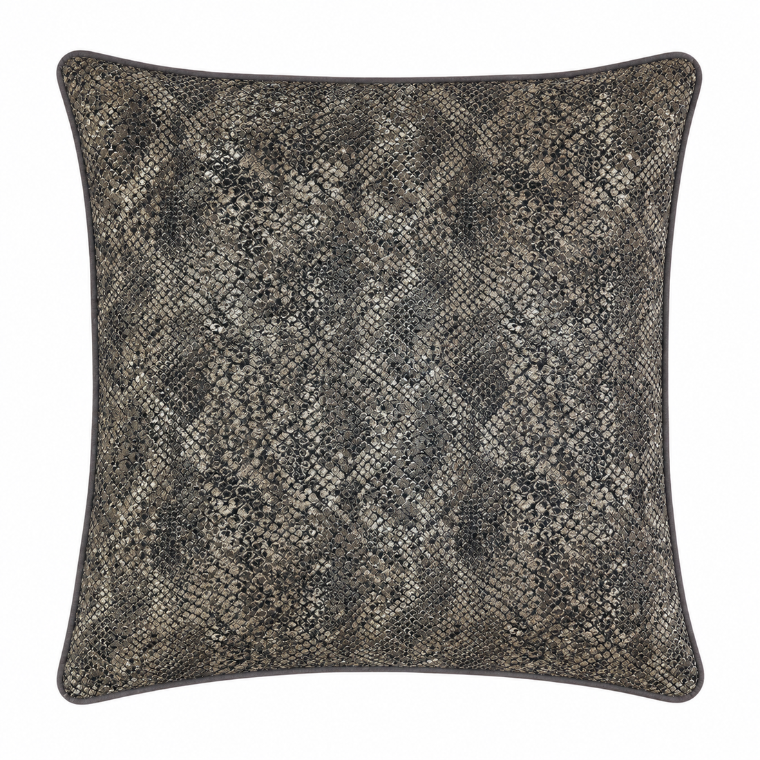 Sierkussen Python Bronze 50x50 cm – Luxe Slangenprint – Hotel Chique Woonaccessoire