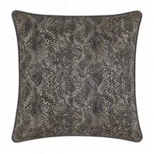 Sierkussen Python Bronze 50x50 cm – Luxe Slangenprint – Hotel Chique Woonaccessoire