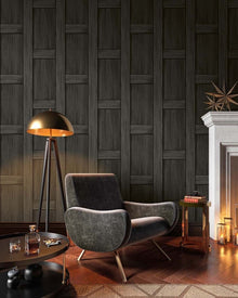 Carl Robinson Tooting Behang – Luxe Diagonale Houtlook | The Gentleman