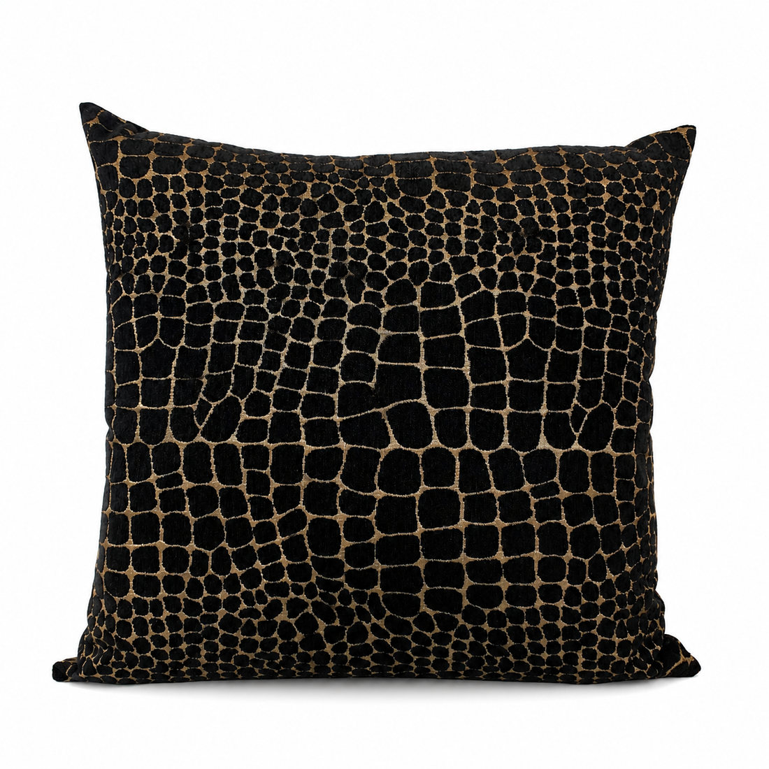 Sierkussen Kilimanjaro Bronze – 50 × 50 cm | Hotel Chique Woonaccessoire