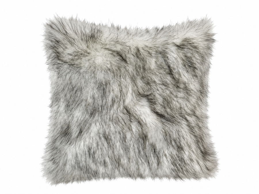 Sierkussen Faux Fur Mêle 60 × 60 cm – Hotel Chique Woonaccessoire