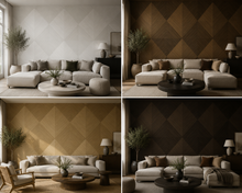Seabrook Kerava 27 Behang – Luxe Geometrisch Vinylbehang | A Lot More Textures