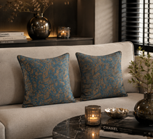 Sierkussen Azure Bronze – Hotel Chique Woonaccessoire