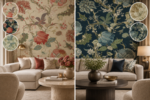 Carl Robinson Thurleigh Behang – Luxe Botanisch Jacobean Bloemenbehang | The Gentleman