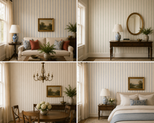 WallQuest Tourves – Luxe Nonwoven Behang met Klassiek Streepdessin