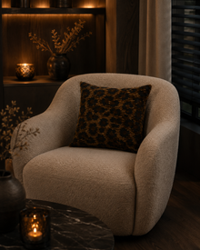Sierkussen Leopard – Bruin – 45 × 45 cm – Hotel Chique Woonaccessoire