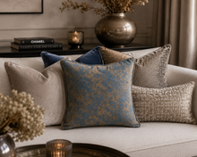 Sierkussen Azure Bronze – Hotel Chique Woonaccessoire