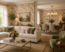York Wallcoverings Rifle Paper Co. Garden Party Burgundy Behang – RI5122 – Bloemenbehang – Papier – 68,5 x 820 cm – 5,6 m²
