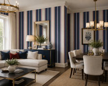 WallQuest Mar – Luxe Grasscloth Behang met Natuurlijk Strependessin