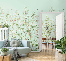 Carl Robinson Stone House Court Mural Behang – Luxe Botanisch Landschap Mural | The Wall 19