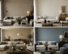 Seabrook Designs Stretford Linen – Luxe Linnenlook Behang – Type II Vinyl – 68,5 cm x 8,2 m
