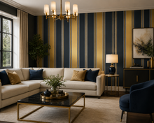 WallQuest Mar – Luxe Grasscloth Behang met Natuurlijk Strependessin