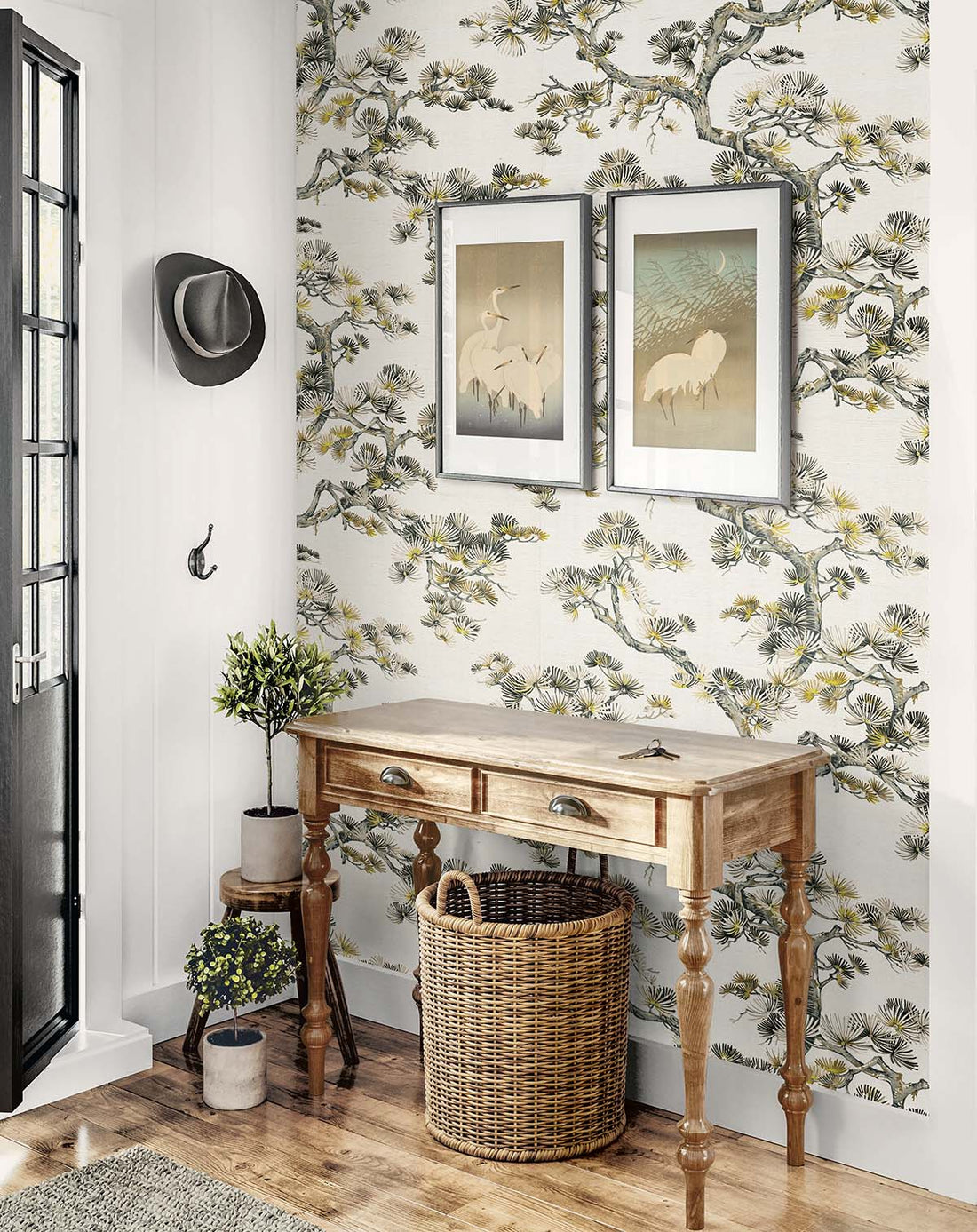 Carl Robinson Silk Street Behang – Luxe Botanisch Bladbehang | The Wall 19