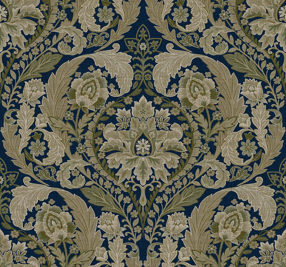 Carl Robinson Thornton Behang – Luxe Klassiek Paisley Behang | The Gentleman