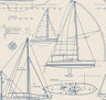 Carl Robinson Thames Behang – Luxe Nautisch Zeilboot Behang | The Gentleman
