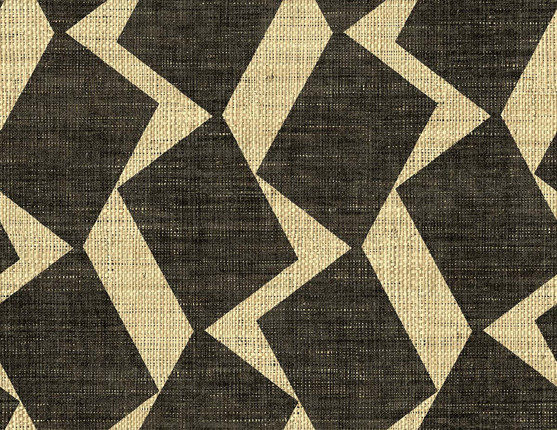 Wallquest Bespoke Behang – Luxe Geometrisch Vinylbehang | Savannah Grass
