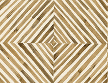 Wallquest Havana Diamond Behang – Luxe Geometrisch Vinylbehang | Savannah Grass