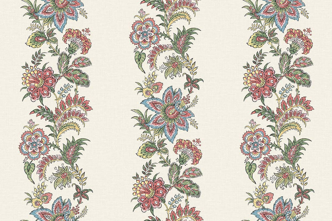 Wallquest Callas Behang – Rose, Stormy Sail, Chocolate & Midnight Tide