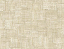Seabrook Designs Woven Blocks 27 Behang – Luxe Geweven Blokstructuur | Raffia Collectie