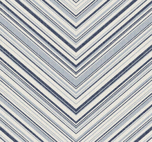 WallQuest Hurley Behang – Luxe Geometrisch Vliesbehang – Jet, Charcoal Blue, Juniper & Cappuccino
