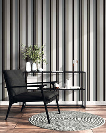 WallQuest Marina Behang – Luxe Gestreept Vliesbehang