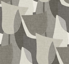 Seabrook Mosley Tulips – Frost – Luxe Abstract Vinyl Behang – 68,5 cm x 8,2 m