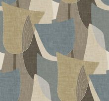 Seabrook Mosley Tulips – Frost – Luxe Abstract Vinyl Behang – 68,5 cm x 8,2 m