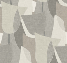Seabrook Mosley Tulips – Frost – Luxe Abstract Vinyl Behang – 68,5 cm x 8,2 m