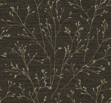 Seabrook Designs Withington Branch – Luxe Botanisch Vinylbehang met Linnenstructuur