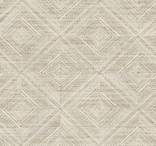 Seabrook Designs Leigh Diamond Behang – Geometrisch Vliesbehang – 68,5 cm x 8,2 m