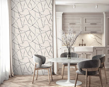 Seabrook Designs Davenport Sketch – Luxe Abstract Vinyl Behang – Type II 20 oz – 68,5 cm x 8,2 m