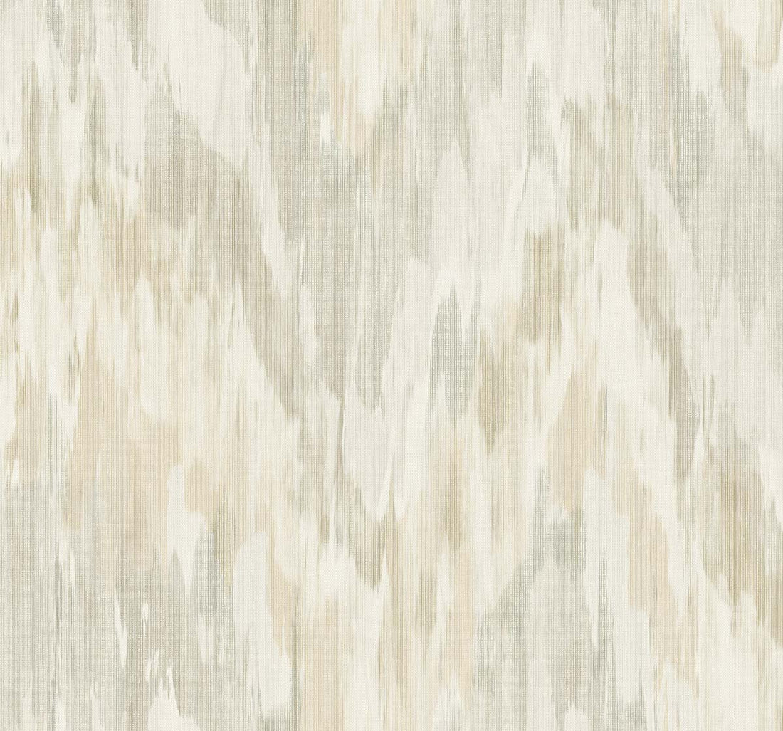 Seabrook Designs Bowdon Watercolor Behang – Reed, Brownrice, Wool & Clover