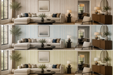 WallQuest Oceane Behang – Luxe Gestreept Behang met Tijdloze Uitstraling
