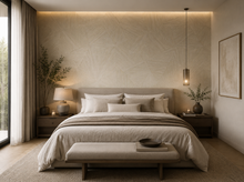 Behang Middleton – Seabrook Designs – Luxe geometrisch structuurbehang
