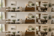 WallQuest Anahita Behang – Luxe Gestreept Vinylbehang met Textiellook