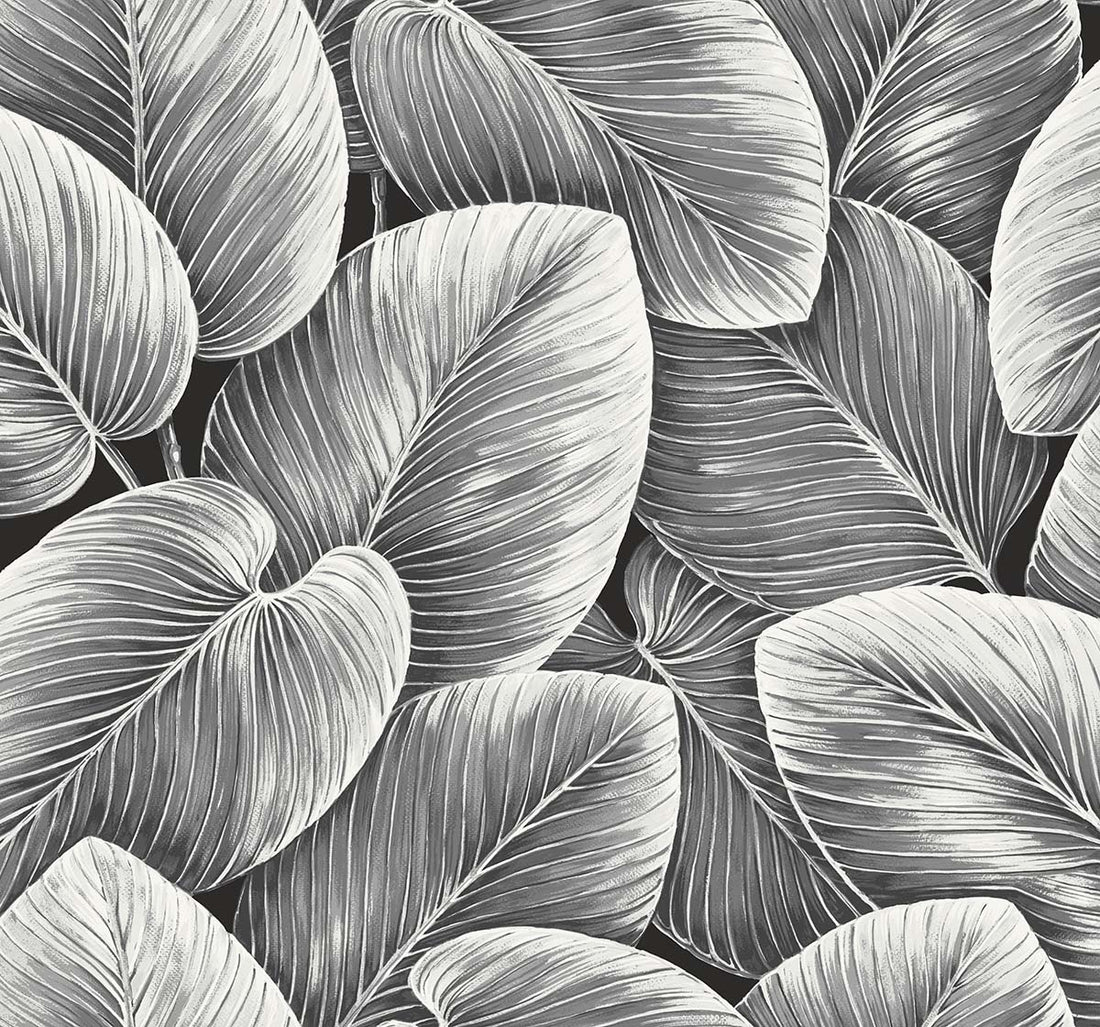 Wallquest Lush Leaf Behang – Luxe Botanisch Vinylbehang | Savannah Grass