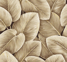 Wallquest Lush Leaf Behang – Luxe Botanisch Vinylbehang | Savannah Grass