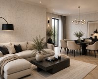 York Wallcoverings Pablo Portraits Peel & Stick Behang – Zwart/Wit –Zelfklevend – 52 x 610 cm