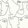 York Wallcoverings Pablo Portraits Peel & Stick Behang – Zwart/Wit –Zelfklevend – 52 x 610 cm